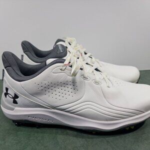 Under Armour Men's Golf Shoes Drive Pro White *Excellent Condition - US9.5